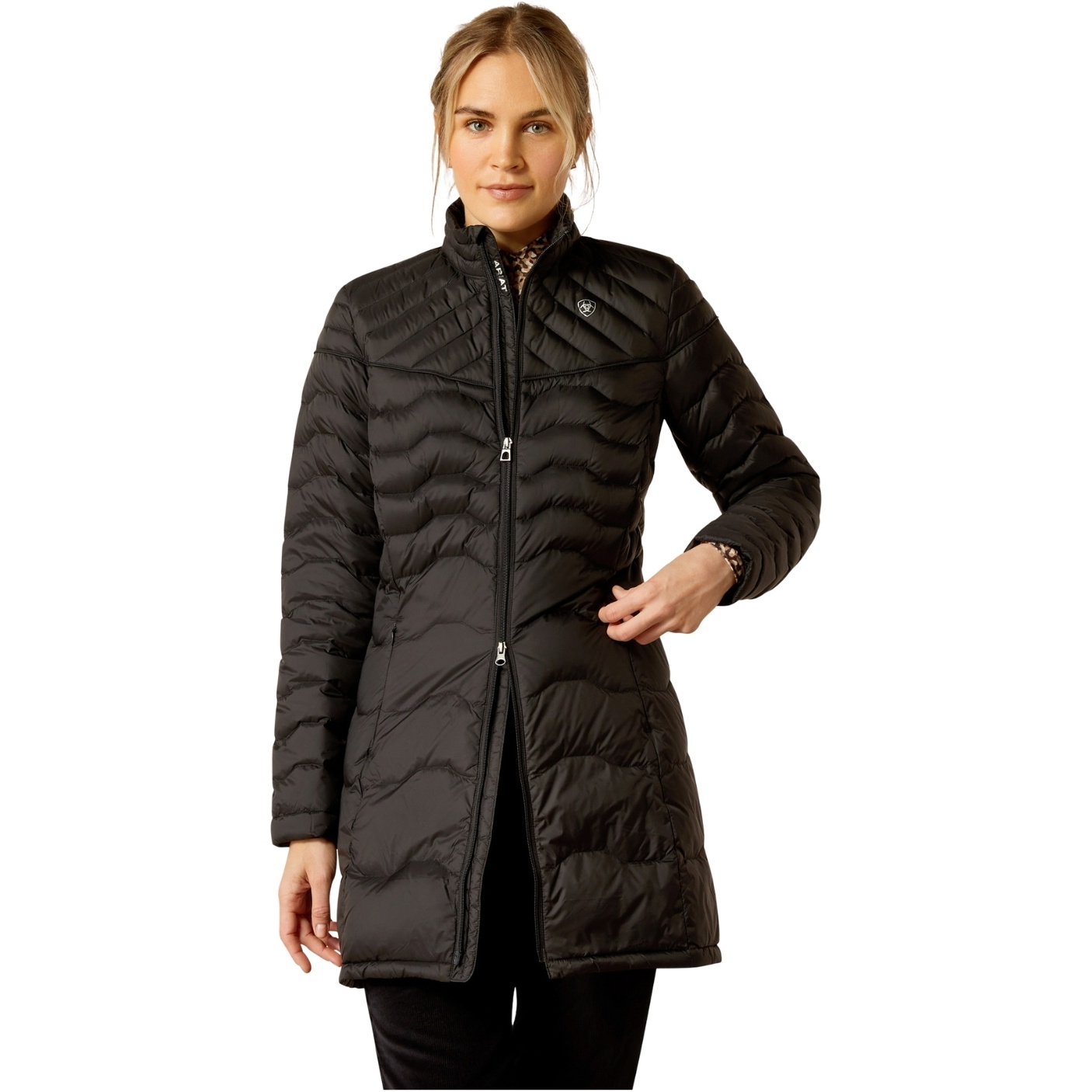 2024 Ariat Womens Ideal Down Coat 10052126 - Black
